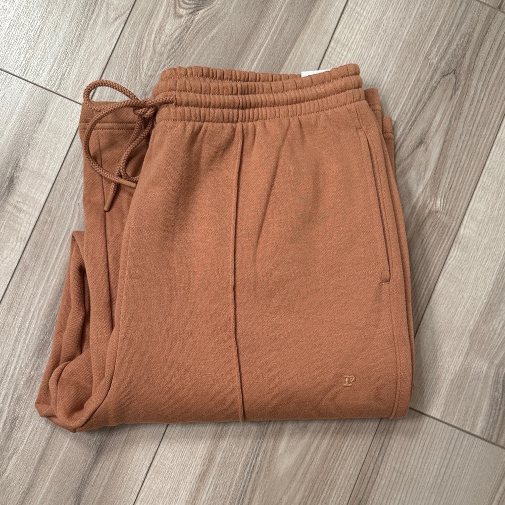 NEW Pink Victoria’s Secret Ivy Fleece - Wide Leg Pants - XL